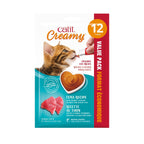 Catit Creamy Lickable Cat Treat, Assortment, 72-Pack