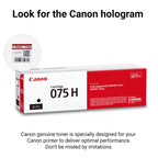Canon Genuine 075 Black High Capacity Toner Cartridge Compatible with MF660 Series and LBP640 Series Laser Printers