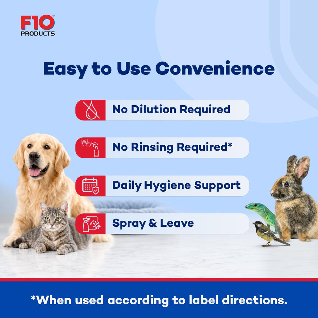 F10 Ready To Use Veterinary Disinfectant Spray - 1 Liter