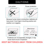 CELEWELL CR1620 5 Pack Key Fob Tracker 70mAh 3V Lithium Battery