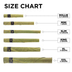 King Palms Rollie Size Cones Organic Black 25 Count (Pack of 1)