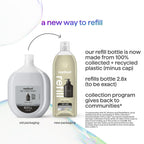 method Gel Hand Soap Refill, Vetiver + Amber, 34 fl oz | Refills Up to 3X, Hydrates & Softens Skin, Designed for Gentle Everyday Cleansing