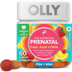 OLLY Prenatal Multivitamin Gummy, Daily Blend for Mommy & Baby - 84 Count