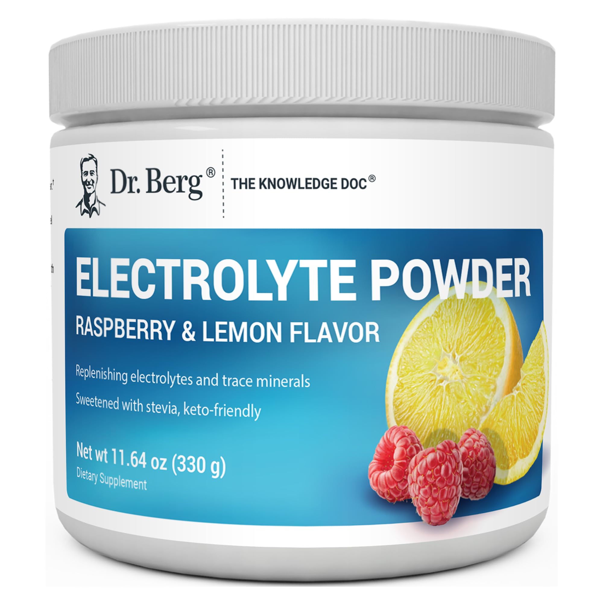 Buy now Dr. Berg Zero Sugar Hydration Keto Electrolyte Powder - Enhanced w/ 1000 mg of Potassium & Real Pink Himalayan Salt (NOT Table Salt) - Raspberry & Lemon Flavor Hydration Drink Supplement - 50 Servings Raspberry & Lemon - 50 Servings at indiglob india