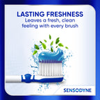 Sensodyne Clinical Repair Whiten & Shine Toothpaste, 3.4 oz (3 Pack)