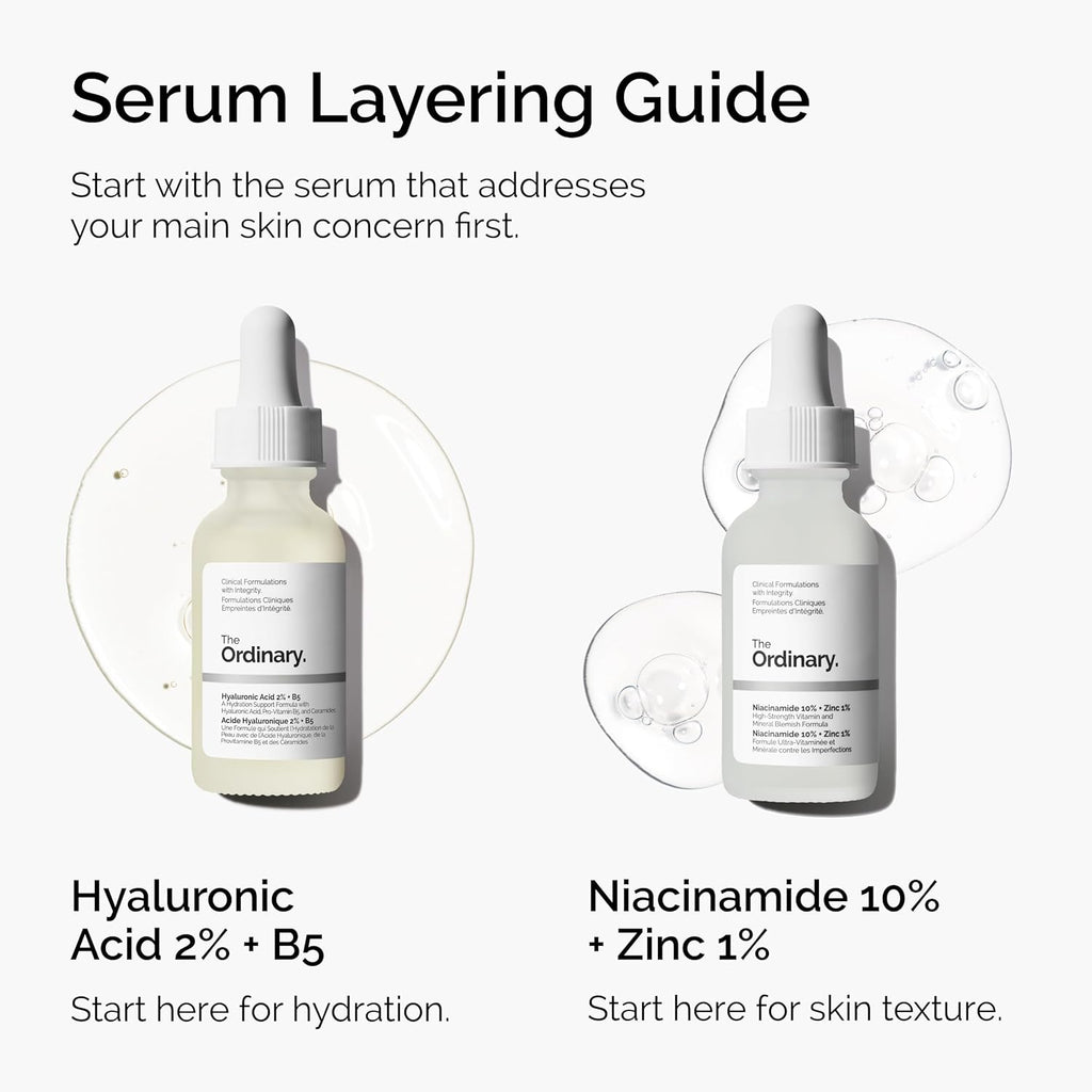 Buy now The Ordinary Hyaluronic Acid 2% + B5 (with Ceramides), Multi-Depth Hydration Serum for Plumper, Smoother Skin at indiglob india