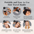 Buy now Kitsch Dry Shampoo Powder for Women & Men Dry Shampoo for Dark Hair w/Rice Protein - Unscented, Volumizing, No White Cast, Non Toxic, Non Aerosol, Organic | Ideal Gifts for Women, Travel Size - 8g at indiglob india
