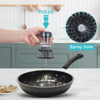 Dish Brush, Dish Scrubber & Dish Scrub Brush for Kitchen Sink
