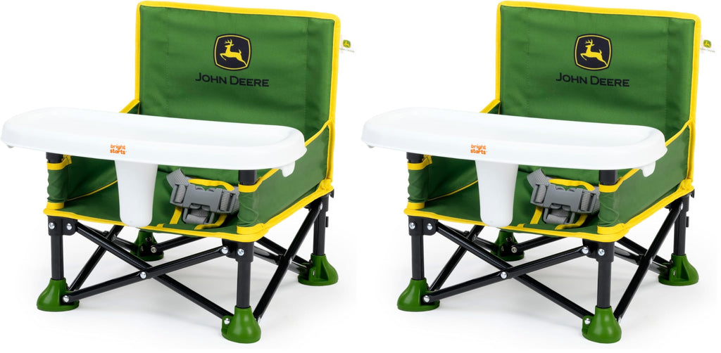 Buy now Summer by Bright Starts Pop 'N Sit Portable Booster Chair, Floor Seat, Indoor/Outdoor Use, Compact Fold, Green, 6 Mos - 3 Yrs at indiglob india