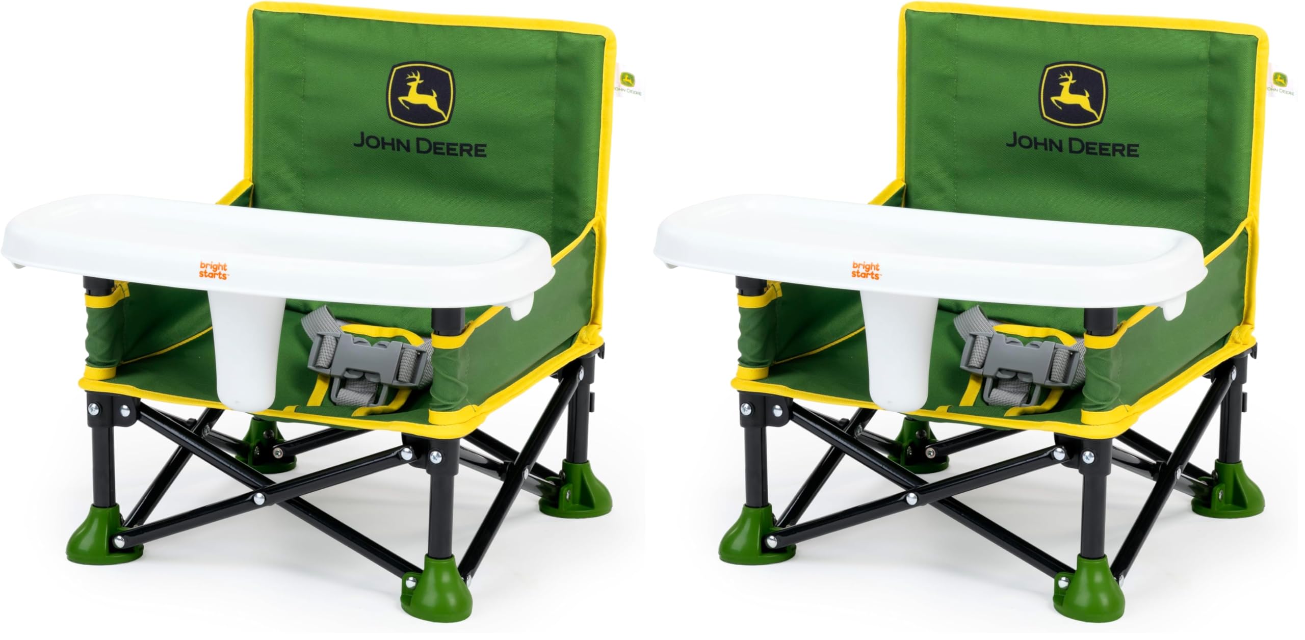 Buy now Summer by Bright Starts Pop 'N Sit Portable Booster Chair, Floor Seat, Indoor/Outdoor Use, Compact Fold, Green, 6 Mos - 3 Yrs at indiglob india