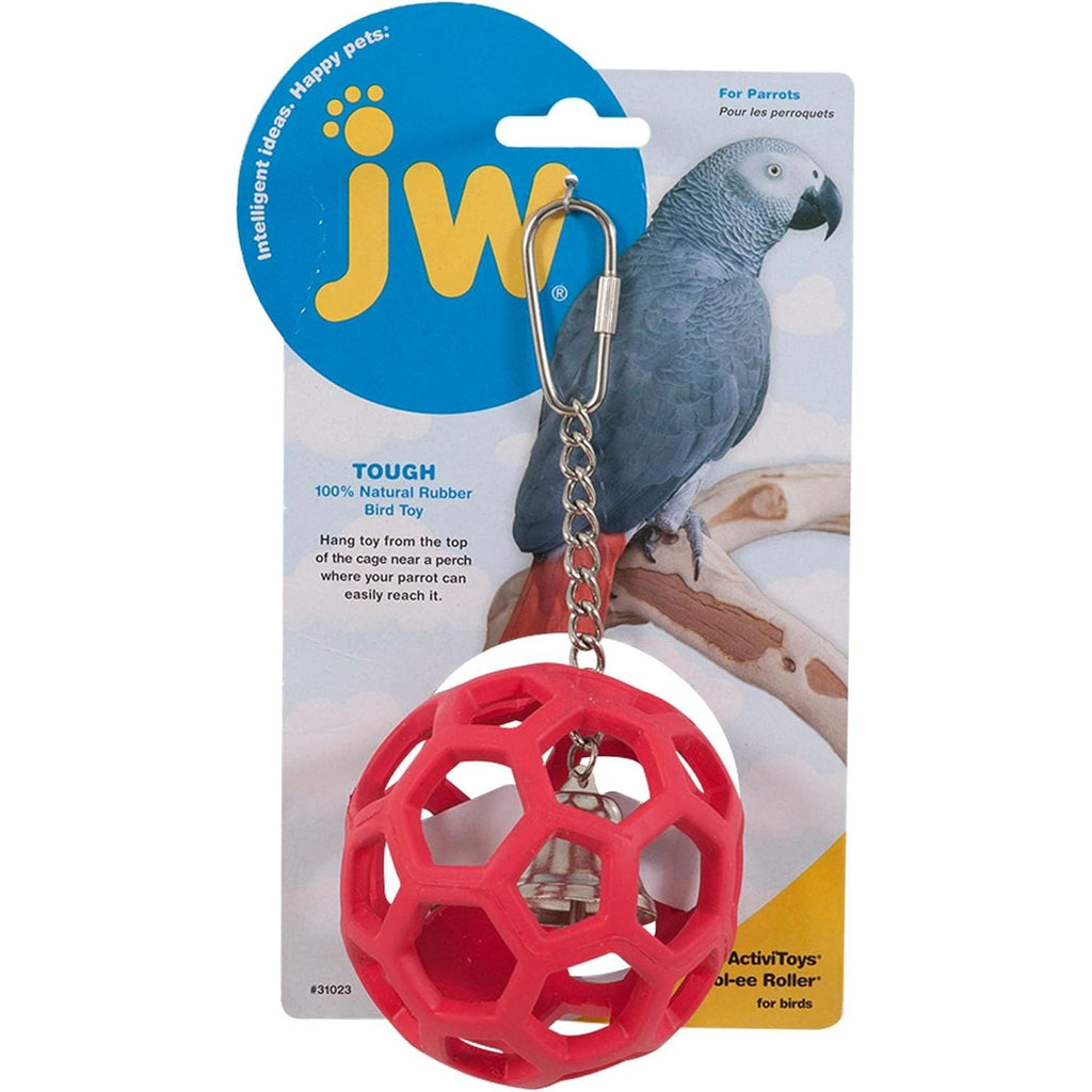 Buy now JW Pet Company Activitoys Hol-ee Roller Parrot Toy, 4 Inch Diameter (Colors Vary ) at indiglob india