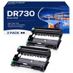 Compatible DR730 Drum Unit Replacement for Brother DR-730 DR 730 to Use with MFC-L2710DW MFC-L2750DW HL-L2395DW HL-L2370DW HL-L2350DW HL-L2390DW DCP-L2550DW Printer (2 Pack, NOT Toner)