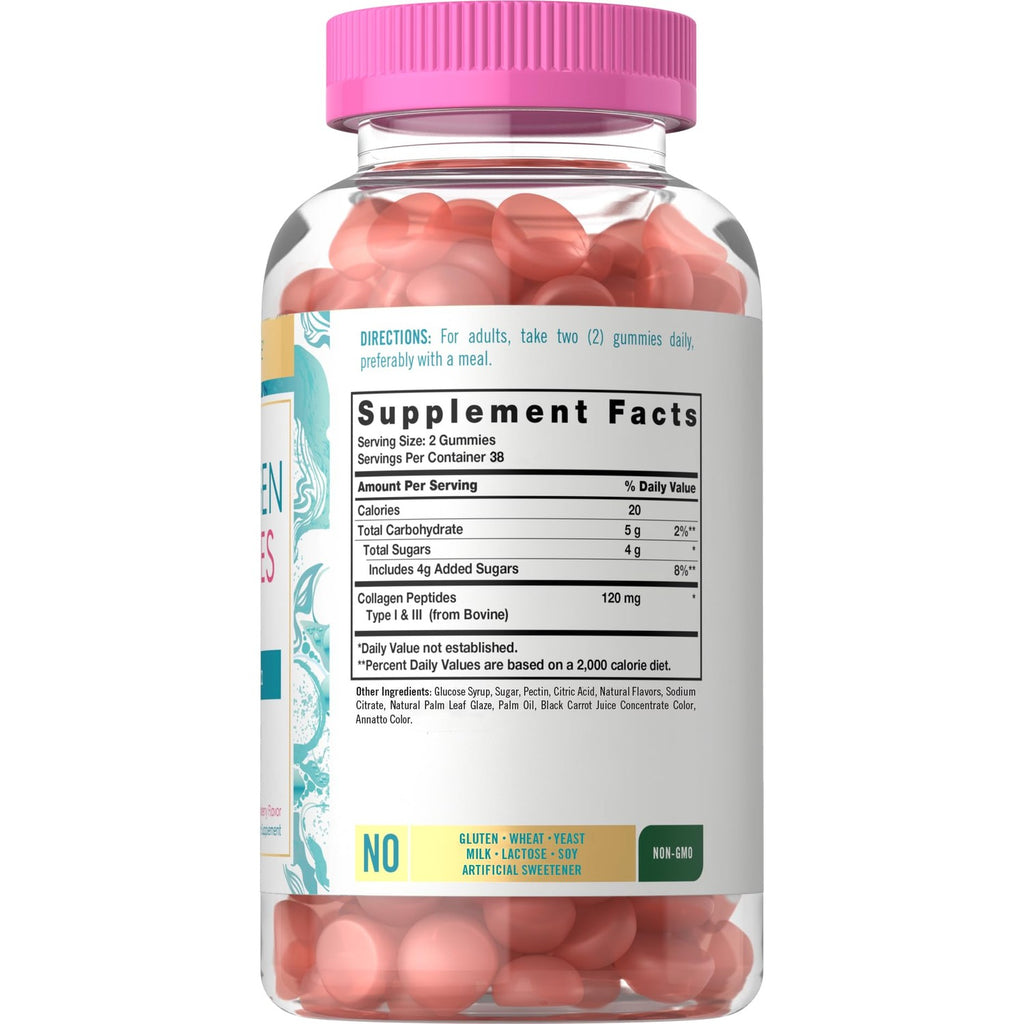 Carlyle Collagen Gummies | Strawberry Flavor Beauty Supplement