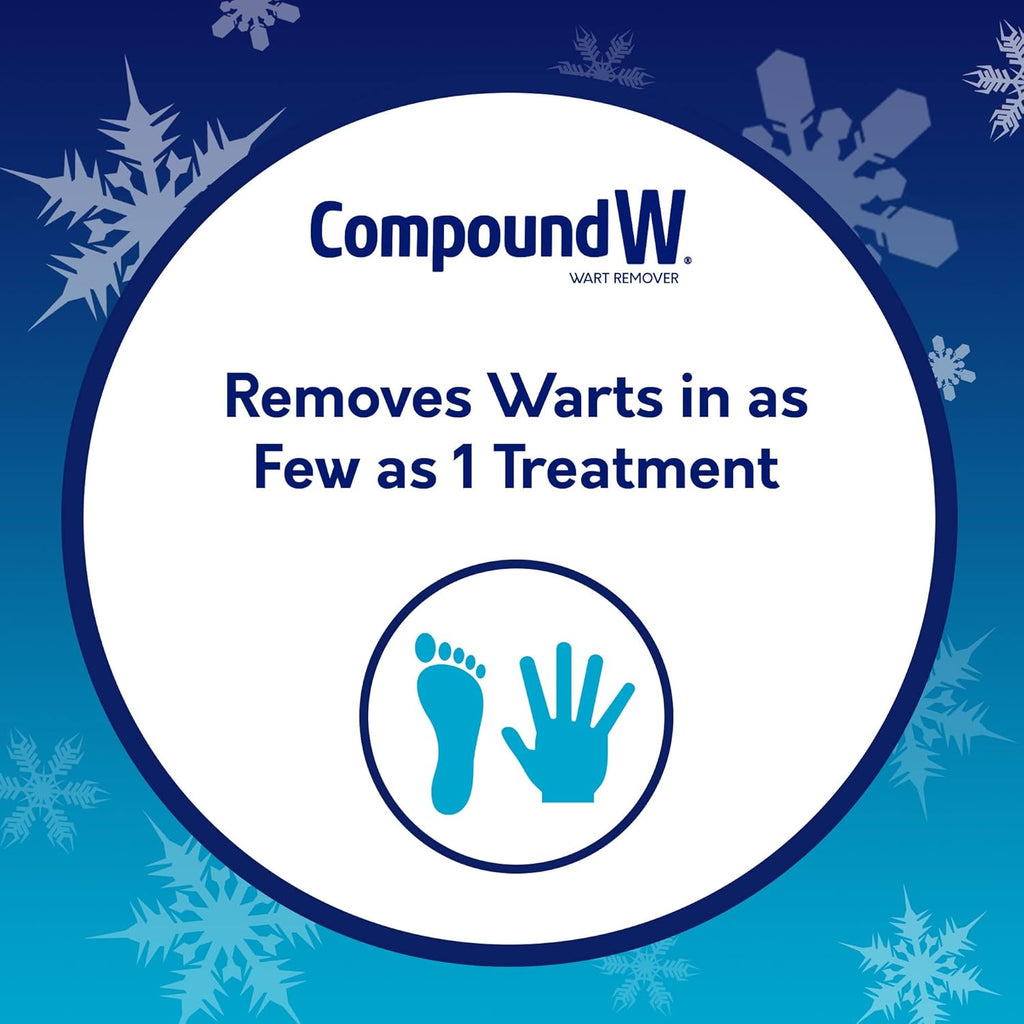 Buy now Compound W Freeze Off Advanced Wart Remover, Precision Tip Accu-Freeze Applicator, 15 Wart Removal Treatments at indiglob india