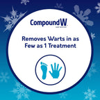Buy now Compound W Freeze Off Advanced Wart Remover, Precision Tip Accu-Freeze Applicator, 15 Wart Removal Treatments at indiglob india