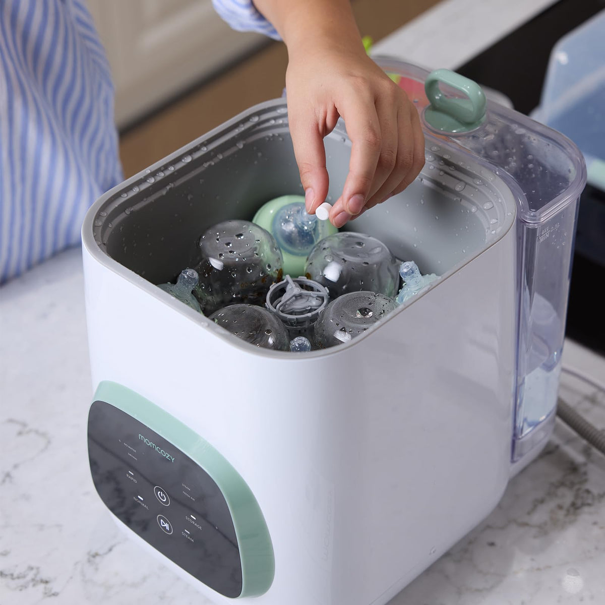 Momcozy Official Detergent Tablets for Momcozy Baby Bottle Washers, 30 Tablets
