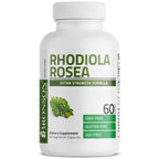 Bronson Rhodiola Rosea Adaptogen for Stress, Mood & Energy, 120 Capsules | Brain Health Support, Vegetarian, Non-GMO, Gluten-Free & Soy-Free