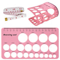Nipple Rulers, Flange Inserts Sizing Measurement Tool for Breast Pump