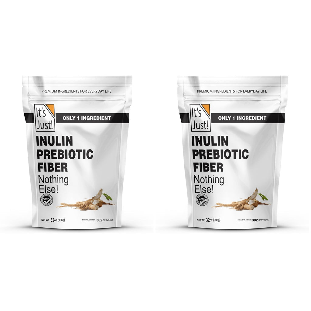 It's Just! - Inulin Prebiotic Fiber Sweetener, Product of Belgium, Chicory Root Powder (4 Pound (Pack of 1))