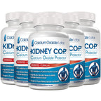 KIDNEY C.O.P. Calcium Oxalate Kidney Stone Support Supplement 3 Pack | Urologist Recommended, 99% Calcium Oxalate Inhibition, 5X Stronger Than Chanca Piedra, Patented Formula, 90-day supply