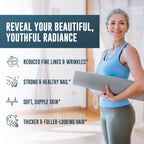 Advanced Collagen Complex with VERISOL®, FORTIBONE® & FORTIGEL, 30 Servings | Supports Hair, Skin, Bone & Joint Support - Clinically Studied Grass-Fed Hydrolyzed Collagen - Non GMO, 3rd Party Lab Tested