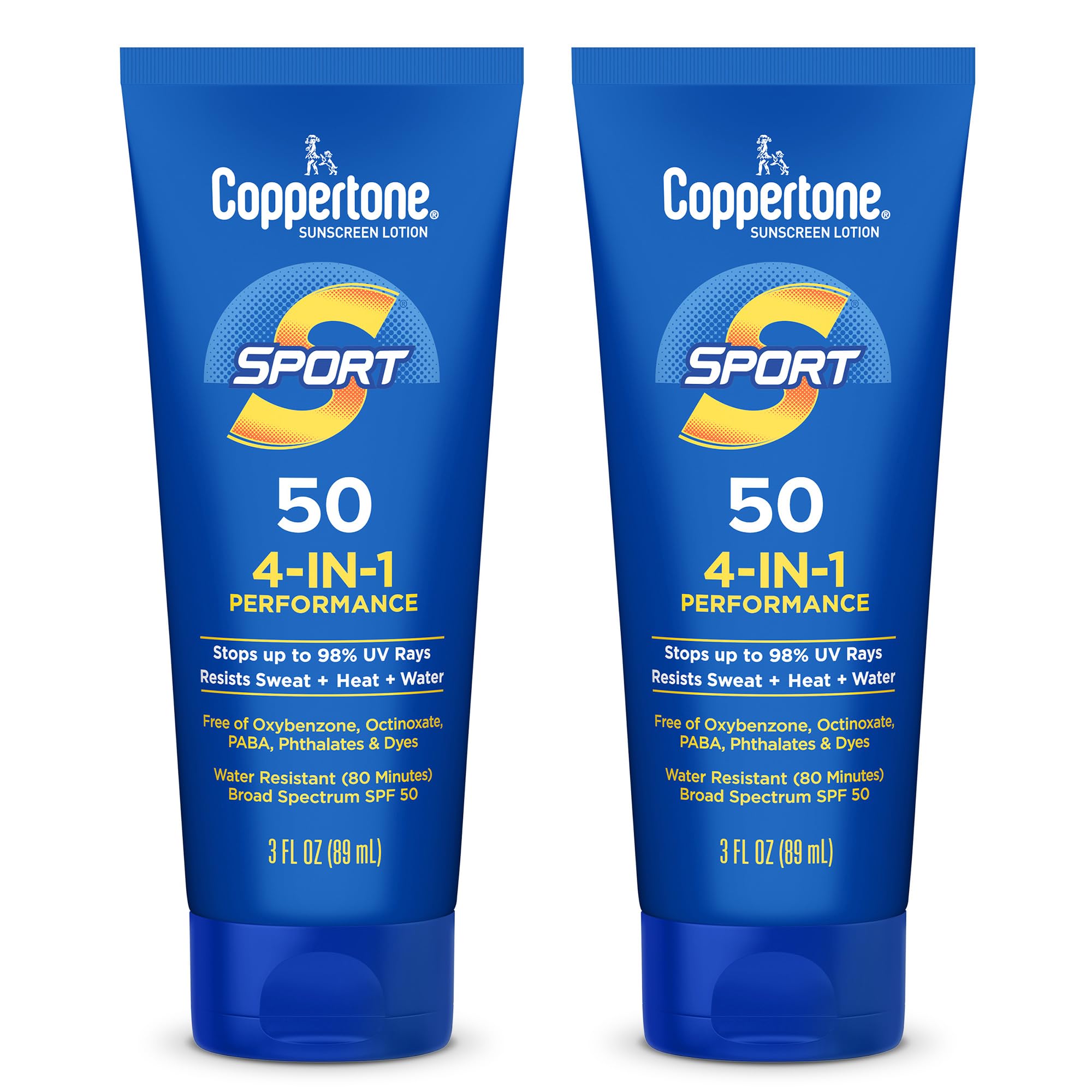 Buy now Coppertone SPORT Sunscreen Lotion Broad Spectrum SPF 50 (3 Fluid Ounce) (Packaging may vary) at indiglob india