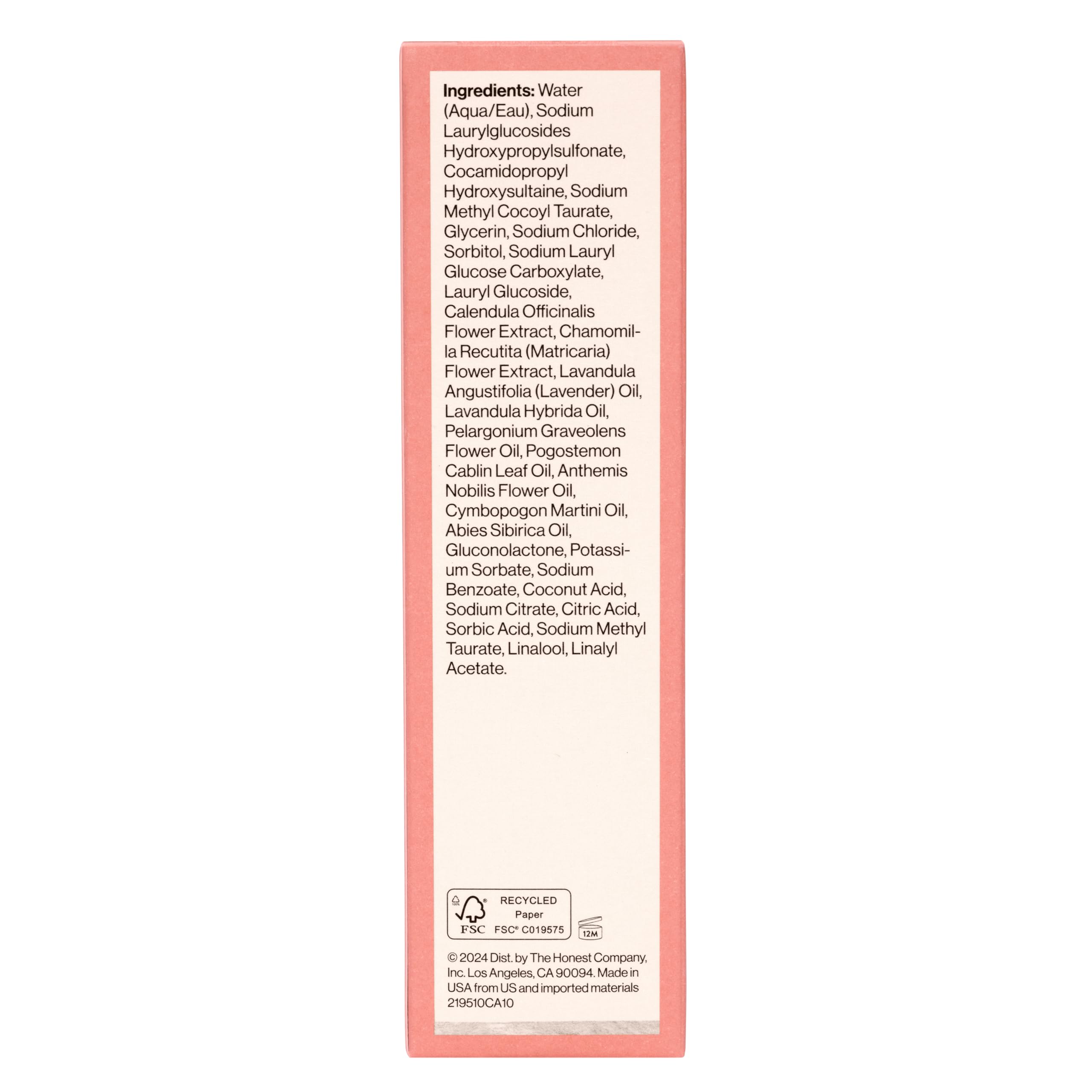 Honest Beauty Gentle Gel Daily Face Cleanser, Sensitive Skin, 5 fl oz