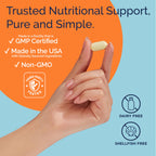 Replenza Daily GLP-1 Nutritional Support Supplement, 60 Tablets | Gut Health, Stress Support & Cellular Energy – Essential Vitamins & Minerals, Daily Wellness
