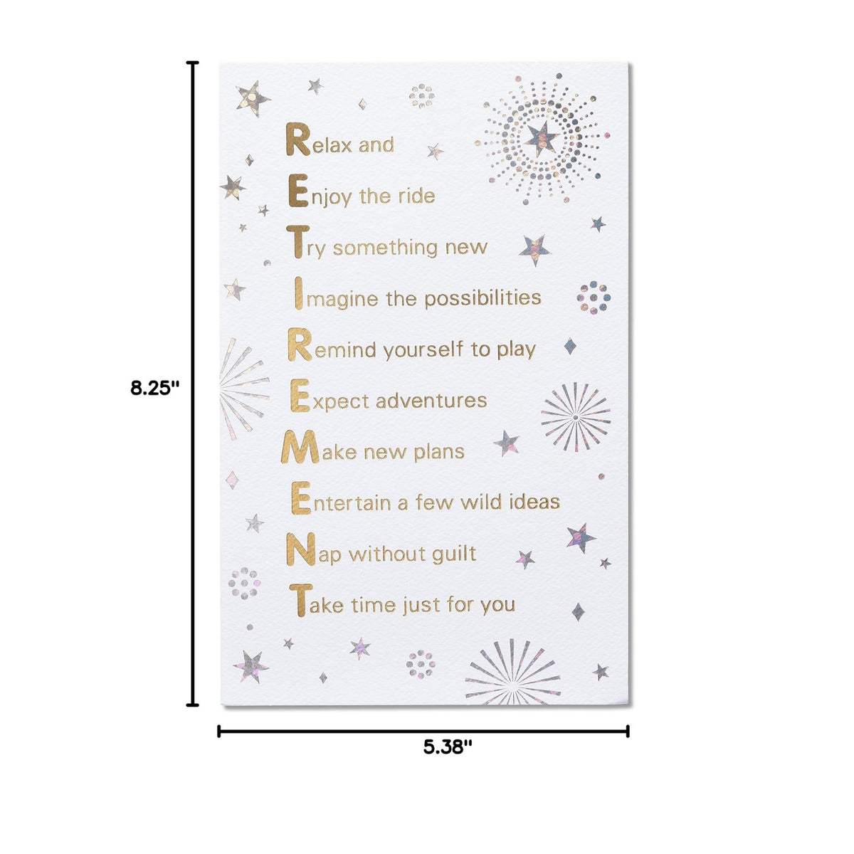 American Greetings Retirement Card (Time of Your Life)