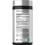 Horbäach Glucosamine Chondroitin MSM | 360 Caplets | Advanced Formula with Turmeric | Non-GMO, Gluten Free