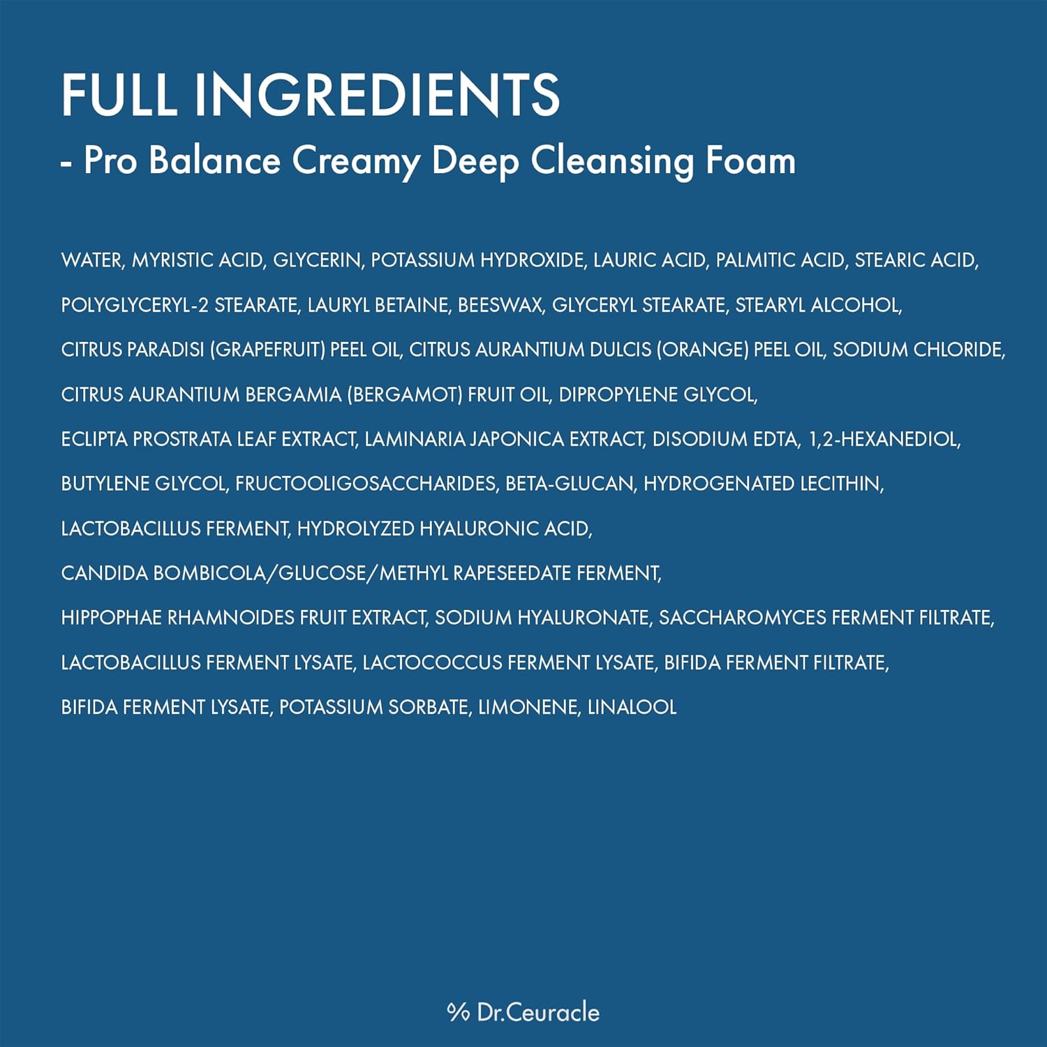 Buy now Dr.Ceuracle Pro Balance Creamy Deep Cleansing Foam - Korean Daily Hydrating Facial Wash, Oil & Moisture Balance Cleanser (150 ml / 5.07 fl. oz.) at indiglob india