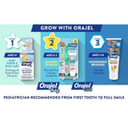 Buy now Orajel Elmo Fluoride-Free Tooth & Gum Cleanser with Toothbrush, Combo Pack, Banana Apple Flavored Non-Fluoride, 2 Piece Set at indiglob india