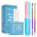 Gel Nail Polish Remover, (2pcs) Gel Polish Remover for Nails, No Need for Foil, Quick & Easy Polish Remover In 2-3 Minutes, No Need Soaking Or Wrapping-15ml