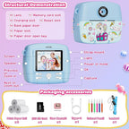 Buy now Kids Digital Camera - HD Upgrade for Girls & Boys Age 3-10 - 32GB SD Card, Silicone Cover, Christmas & Birthday Gifts at indiglob india