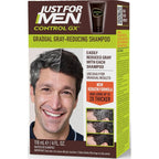 Just for Men Control GX Gray Reducing Shampoo, Keratin, 4 Fl Oz (1 Pack) | Control GX multi-patented formula gradually reduces gray with each shampoo. Keratin strengthens and thickens hair.