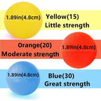 Hand Exercise Balls, Stress Balls, Squeeze Balls for Hand Therapy