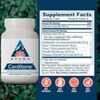 Ayush Herbs Carditone, Holistic Heart Support with Rauwolfia, 60 Servings | Natural Heart Health Supplement for Women & Men, Arjuna, Calcium, and Magnesium