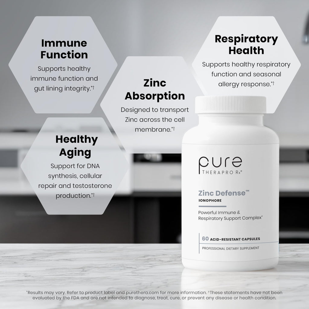 Zinc Defense, Quercetin & Copper, Zinc 15mg, 60 Servings