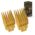 Buy now Wahl Hair Clipper Genuine Secure Fit Attachment Guard Set for Long Hair Styles and Fades, 2 Full Size Hair Clipper Guide Combs for Increased Cutting Performance - Model 3025025 at indiglob india