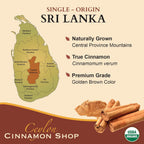 Buy now Ceylon Cinnamon Shop Organic Ceylon Cinnamon (100% Certified) Supplement, 90 Capsules at indiglob india