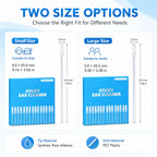 48 pcs Sticky Ear Cleaning Stick, Reusable Ear Cleaning Tools with Soft Rubber Head, Gentle Adhesive Ear Pick for Ear Wax Cleaning, Adhesive Ear Cleaning Sticks for All Ages