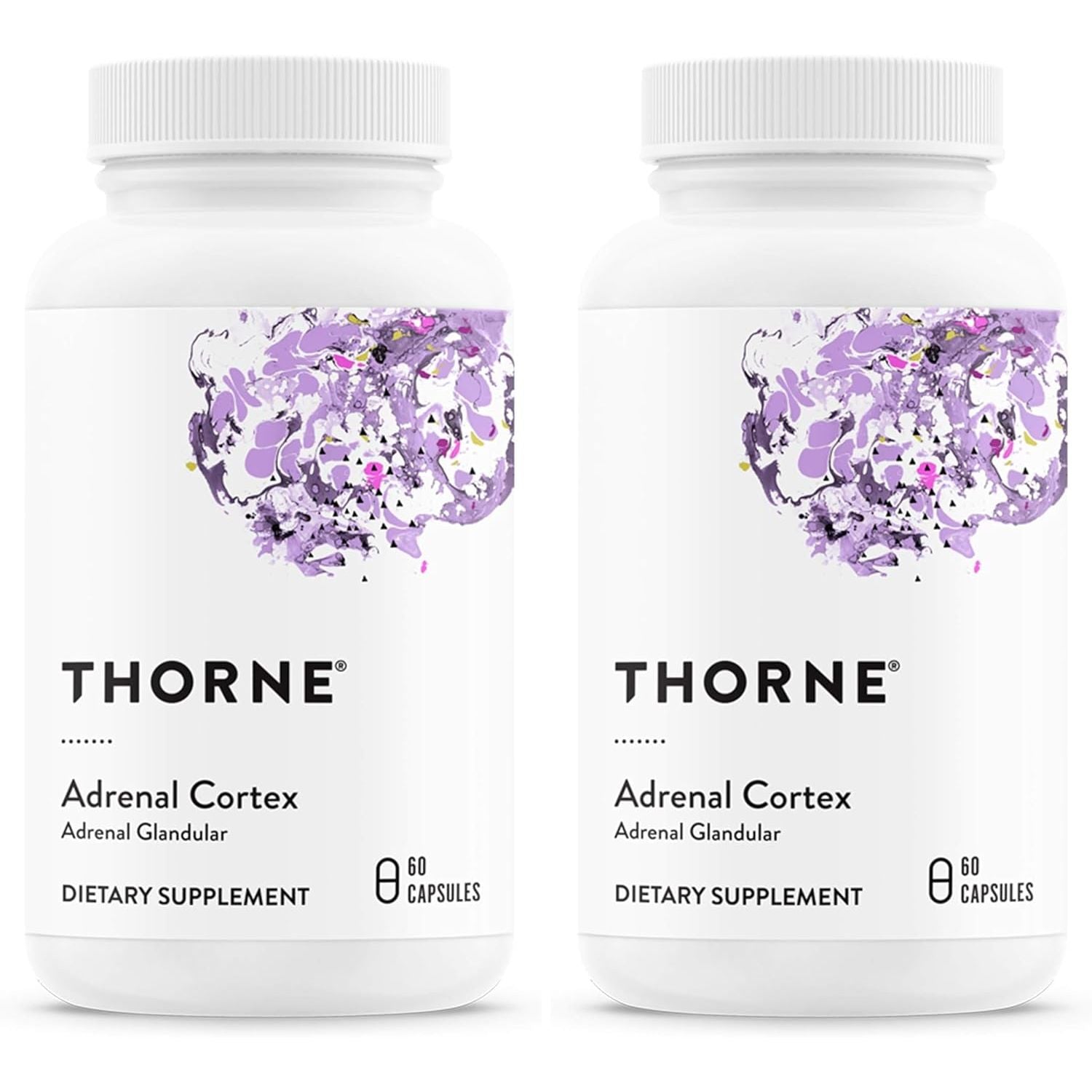 Buy now THORNE - Adrenal Cortex - Supplement for Cortisol Management - Support Healthy Adrenal Gland Function, Immune System, Stress Management, Fatigue & Metabolism* - 60 Capsules 60 Count (Pack of 2) at indiglob india