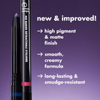 Buy now e.l.f. No Budge Retractable Eyeliner, Creamy, Ultra-Pigmented & Waterproof, Creates Bold & Defined Lines, Vegan & Cruelty-Free, Ruby at indiglob india