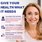 Menopause Supplements for Women, 60 Servings & 0 Sugar Menopause Gummies