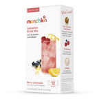 Munchkin Milkmakers Lactation Drink Mix, Berry Lemonade, 12 Count | For Breastfeeding Moms, Fenugreek, Fennel, Milk Thistle, Collagen and B Vitamins