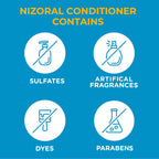 Nizoral Deep Moisturizing Conditioner, 9.4 oz, Anti-Dandruff Conditioner | Mint and Tea Tree Oil, Sulfate and Paraben Free, No Artificial Fragrance, For All Hair Types