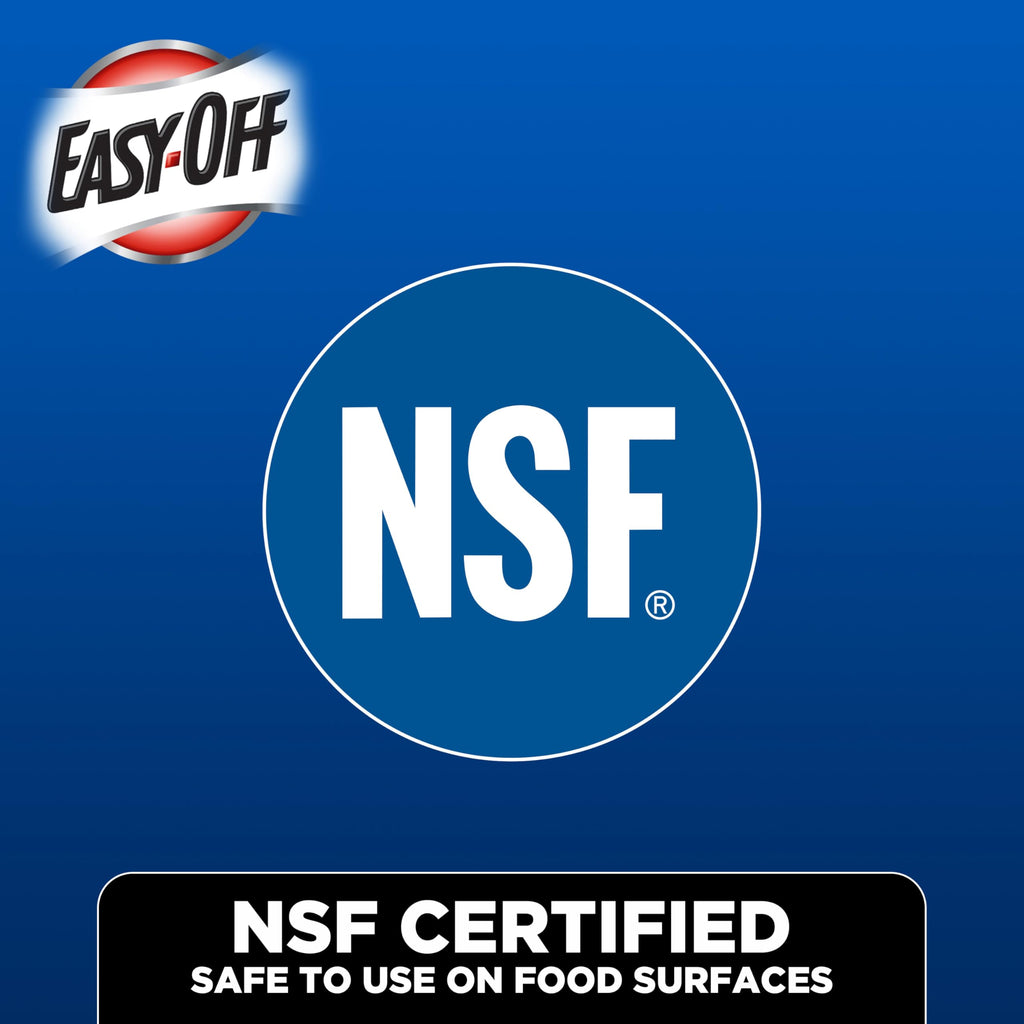 Easy Off Fume Free Oven Cleaner Foam Multi Surface Degreaser, 24oz 2Count
