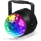 Buy now Luditek 2-Pack Sound Activated Party Lights with Remote Control, Disco Ball Light, DJ Strobe Lamp for Home Room Dance Party Supplies White Elephant Gifts Birthday Christmas Halloween Party Decorations at indiglob india