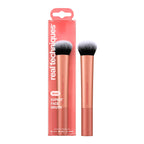 Real Techniques Expert Face Brush for Foundation, Dense Face Makeup Brush | Smooth, dense foundation brush for liquid and cream foundation, soft bristles, safe for sensitive skin, cruelty-free