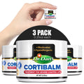 Dr. Dan's Cortibalm Healing Lip Balm Jar for Severely Chapped Lips, 3-Pack